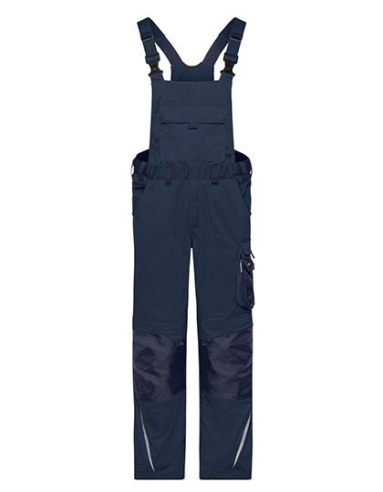 James&Nicholson - Workwear Pants with Bib - STRONG -