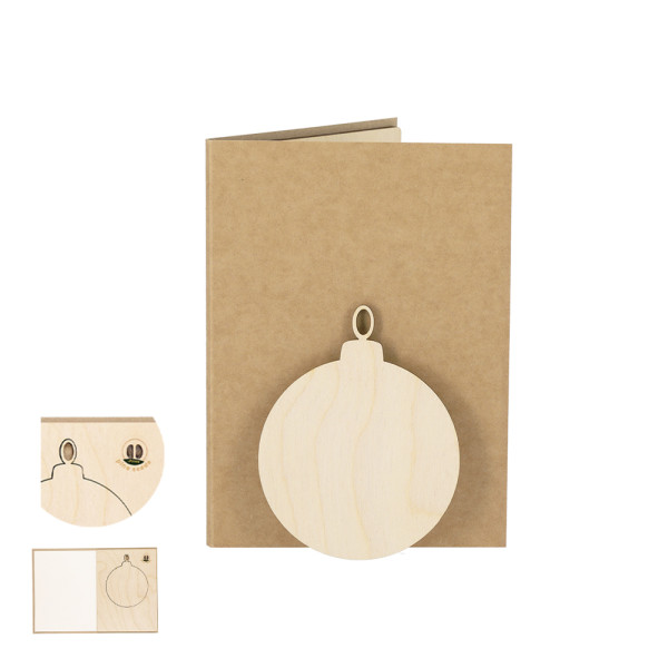 Ornament Weihnachtskarte Astrox