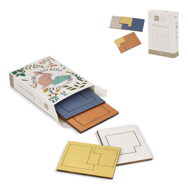 InSideOut  Holz Streichholzschachtel think IQ puzzle