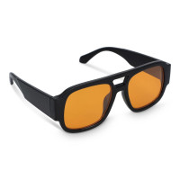 Schwarz / Orange