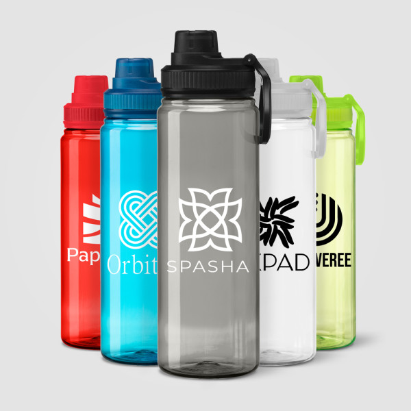 Alaska Sportflasche mit Tragegriff aus rPET - 800 ml