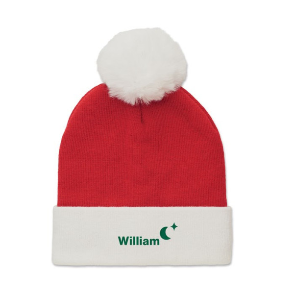 MENSA - Weihnachtliche Strickmütze
