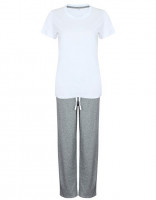 White, Heather Grey