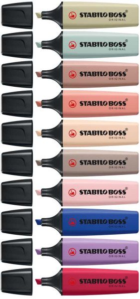 STABILO BOSS ORIGINAL NatureCOLORS Leuchtmarkierer