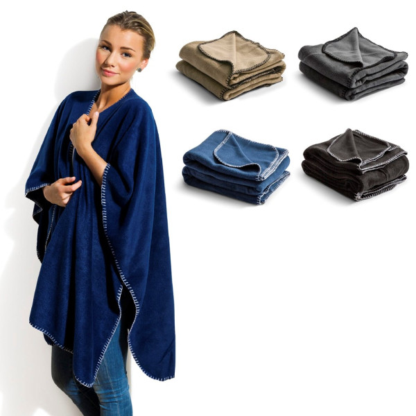 Nightingale Fleece-Poncho 120x160 cm