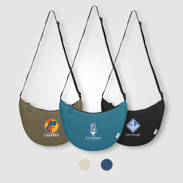 Lucca – Verstellbare Umhängetasche aus rPET-Nylon – 4.5 L