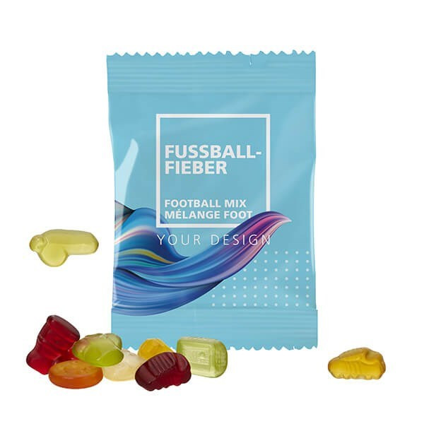 Fruchtgummi 10g Tüten - Fußballfieber