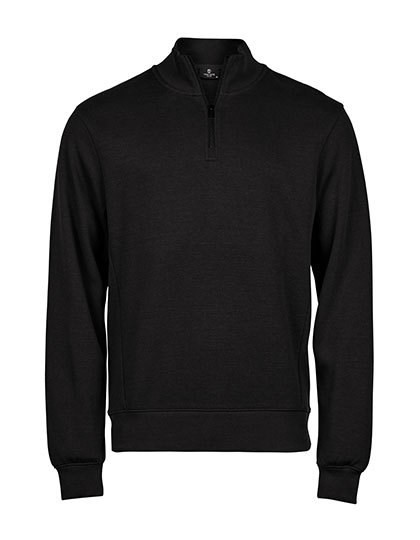 Tee Jays - Ribbed Interlock Half Zip