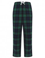 Navy-Green Check
