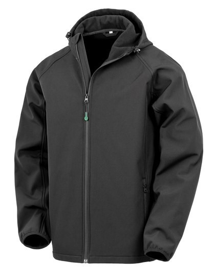 Result Genuine Recycled - Men´s Recycled 3-Layer Printable Hooded Softshell Jacket