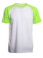 Weiß/Fluo Grun