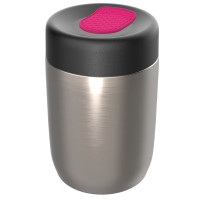 schwarz, silber, magenta