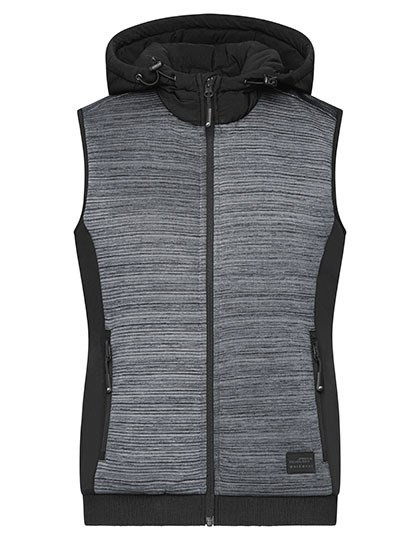 James&Nicholson - Ladies´ Padded Hybrid Vest