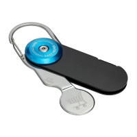 schwarz, silber, cyan / schwarz cyan