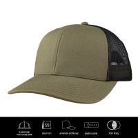 Olivegrün/Schwarz